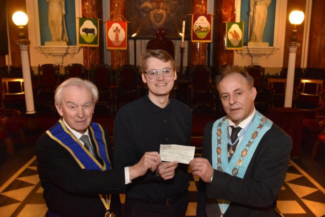 York Freemasons raise £720 for blind society