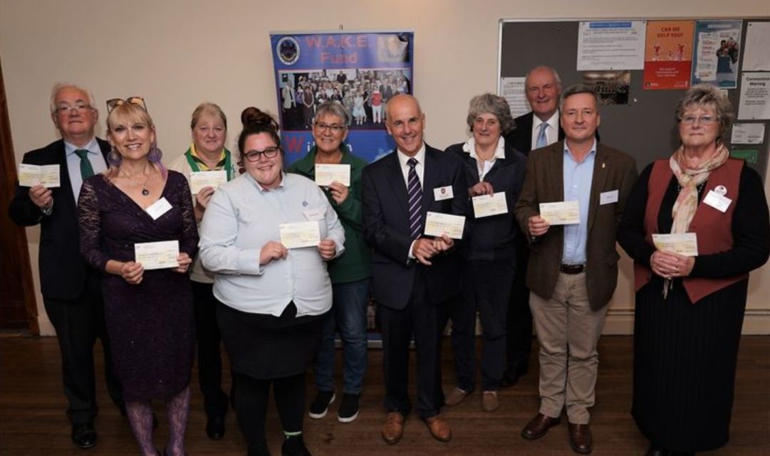 Devonshire/England - South Devon groups benefit from Masons' annual donations
