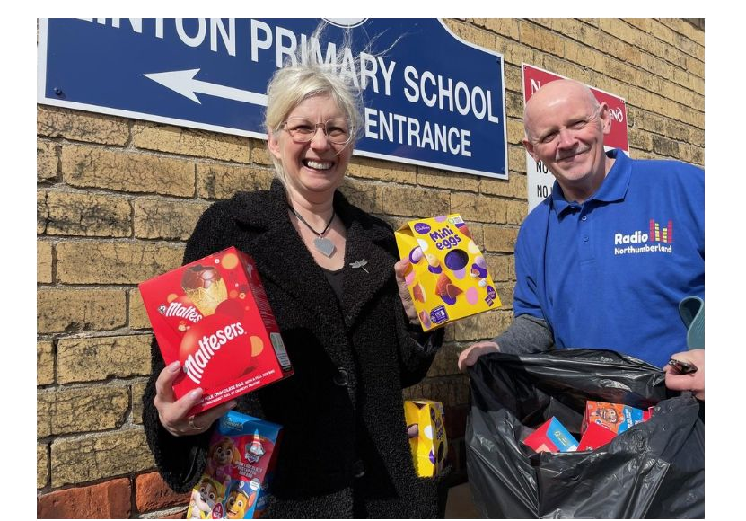 Northumberland/England - Scramble to hand out more eggs to good causes this Easter