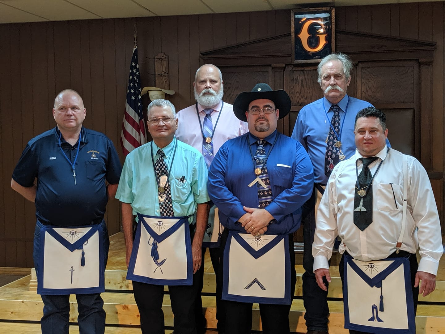 Texas/U.S. - Iowa Park Masonic Lodge welcoming new members