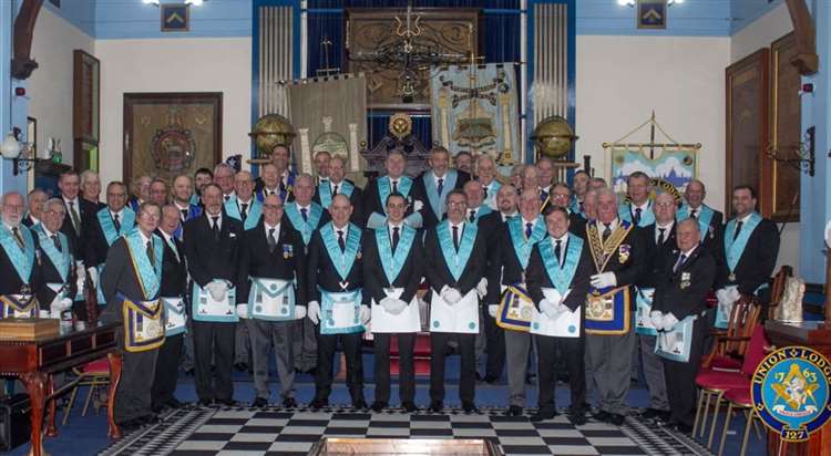 Kent/England - Inside a Freemasons - as members speak of myths and initiation ceremonies
