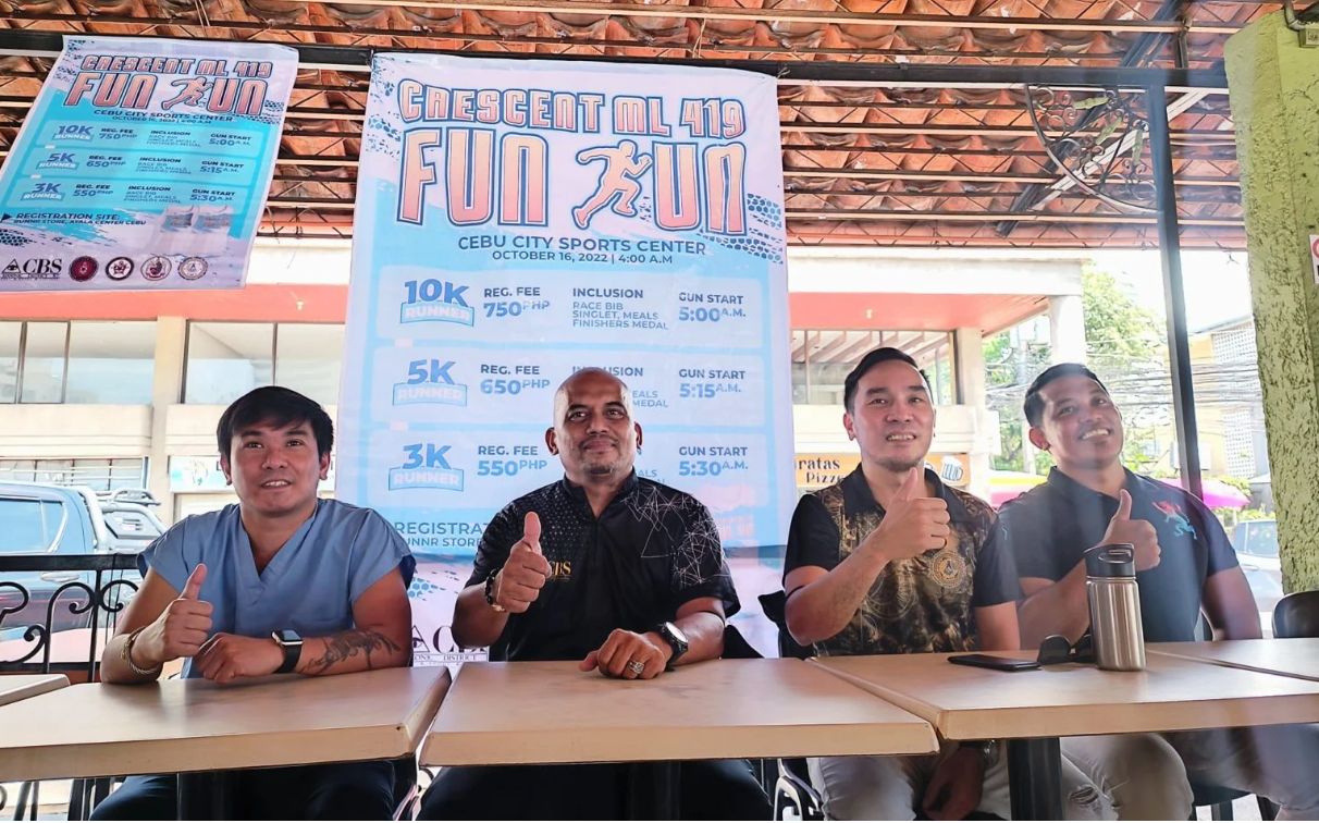 Philippines - Masonic Lodge 419 invites fun runners to join a charitable race on Oct. 16