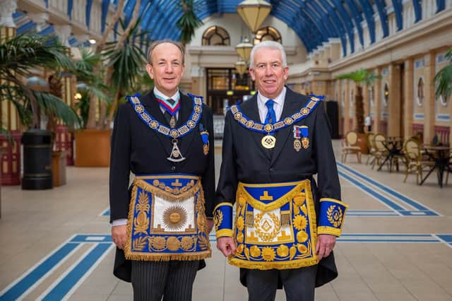 West Lancashire/England - Freemasons welcome a new leader