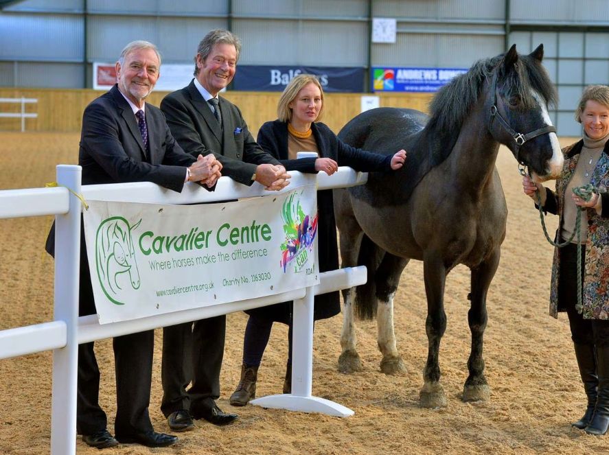 Shropshire/England - Freemasons put disabled horse riders in the saddle with £10,000 grant