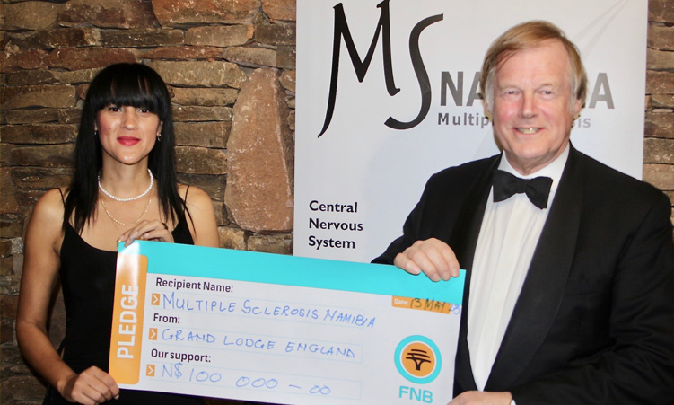 Namibia - Freemasons reach out to those with multiple sclerosis
