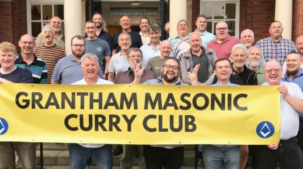 Lincolnshire/England - Curry and conversation bring Freemasons closer together