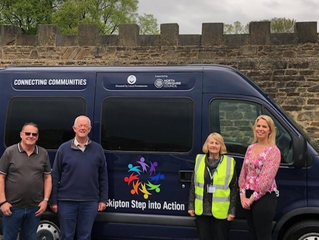 West Riding of Yorkshire/England - 'Jean' the minibus bought by charity thanks to Freemasons