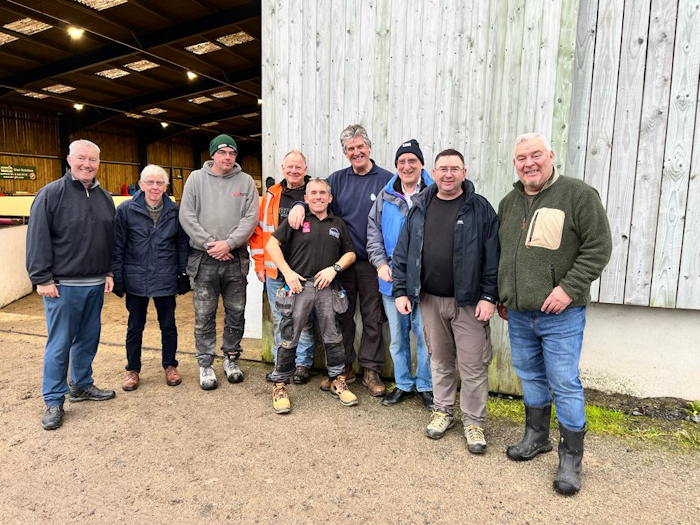 North Yorkshire/England - Freemasons refurbish shipping container for charity