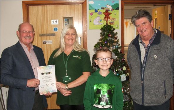 North Wales - Freemasons donate £10,000 to autism charity