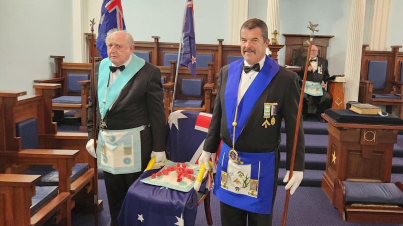 Western Australia - Albany Freemasons pay tribute to fallen veterans ahead of Anzac Day