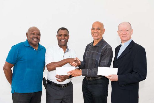 Bermuda - Freemasons donate to MS Society for St Patrick’s Day
