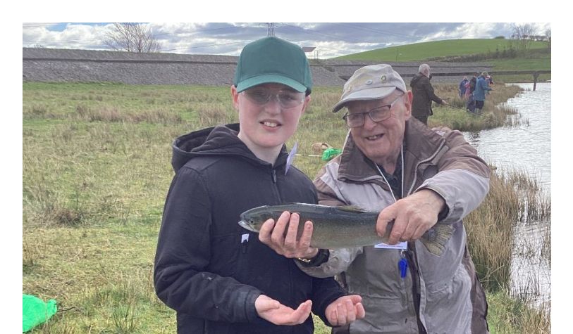 Cumbria/England - Youngsters go fishing with Cumbrian Freemasons